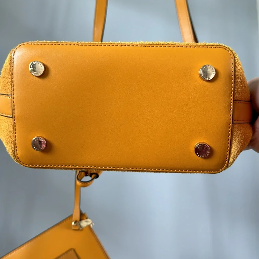 Michael Kors Crossbody Suede Bucket Purse